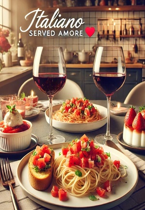 Italiano Served Amore - a personalized cookbooks book.