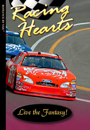 Racing Hearts - a personalized romance book.