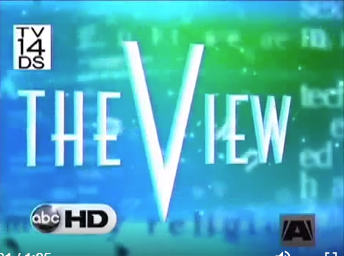 Video Thumbnail with caption for The View TV Interview.